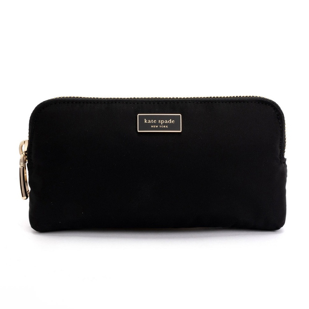 NWT Kate Spade Black Nylon Belt Bag Crossbody Waist Bag Classic - Picture 2 of 10